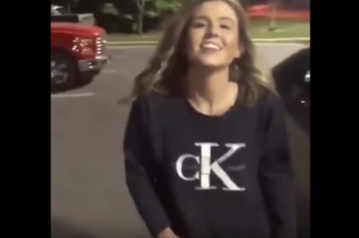 Dziewczyna bije mężczyznę, zarysowuje samochód  i nie pozwala mu odejść