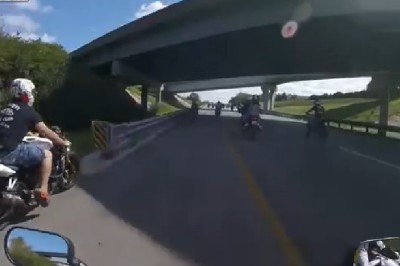 Zagapił się tylko na chwilę. Pechowy motocyklista i finał jego jazdy