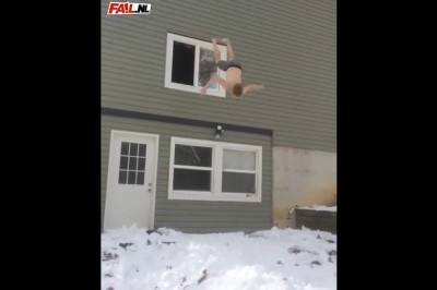 Rudy to prawdziwy kaskader. Gdy założysz się z kumplem, że dasz radę