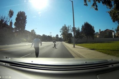 Uratował mu dziecko. Ojciec kontra przypadkowy kierowca