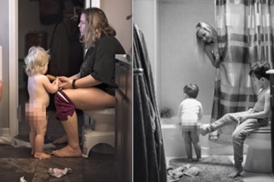 Szczere zdjęcia pokazują jak czasem ciężko jest być mamą. Macierzyństwo potrafi nieraz dać w kość