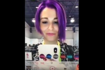  To powinno być u każdego fryzjera. Bezproblemowe sprawdzenie jak wyglądasz w każdym kolorze włosów 