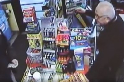 Nagranie z napadu na stację. Zrobił to, bo musiał nakarmić swoje dzieci