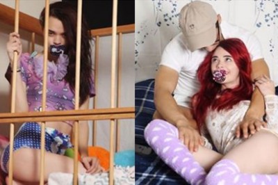 Ma 20 lat i na co dzień nosi pampersa i smoczek. Jej chłopak twierdzi, ze to pociągające