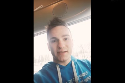 Polski kierowca TIRa nagrał filmik jak pojechał na dziewczyny. Finał rozwalił system