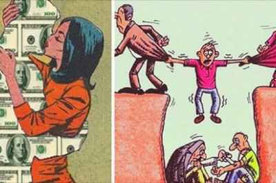 20 głębokich ilustracji odkrywających brutalną prawdę na temat dzisiejszego świata