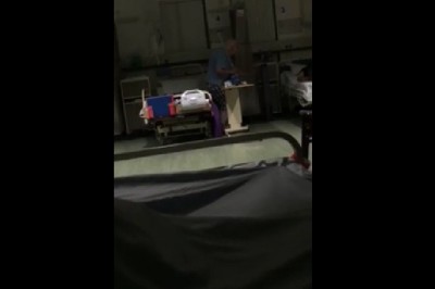 Dziadek w szpitalu leje laską współlokatora. Chyba wkurzało go chrapanie