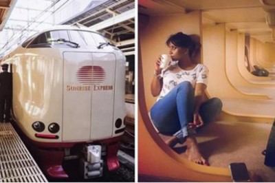 Oto jak japońskie pociągi wyglądają od środka i dlaczego turyści są nimi tak zaskoczeni