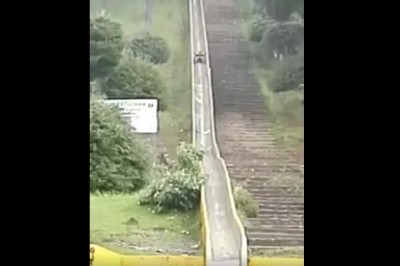 Miotało nim jak szatan. Seba i jego hardcorowy zjazd z ogromnej zjeżdżalni