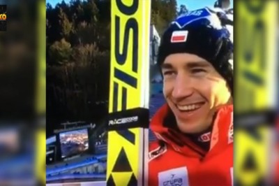 Kamil Stoch zaorał dziennikarza Eurosportu podczas wywiadu