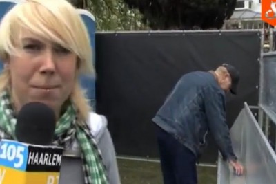 Prezenterkę, aż zatkało co zrobił ten typ podczas festiwalu. Konkretna wtopa w tv na żywo