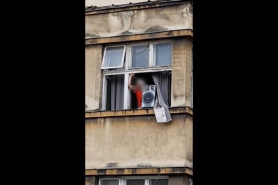 Takiej żenady dawno nie widziałem. Ziomek chyba przyjechał ze wsi i szaleje na osiedlu w Krakowie