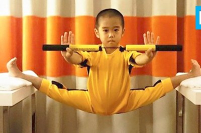 Ryusei Imai, 8-letni chłopiec z Nara w Japonii, który chce być jak Bruce Lee