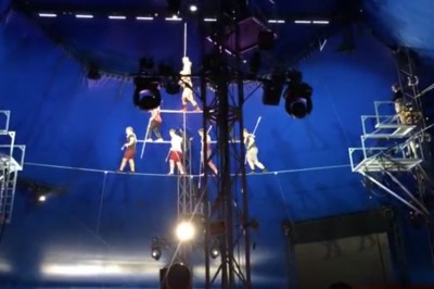 Nieudana próba na wysokości w cyrku. Powtórki chyba nie będzie