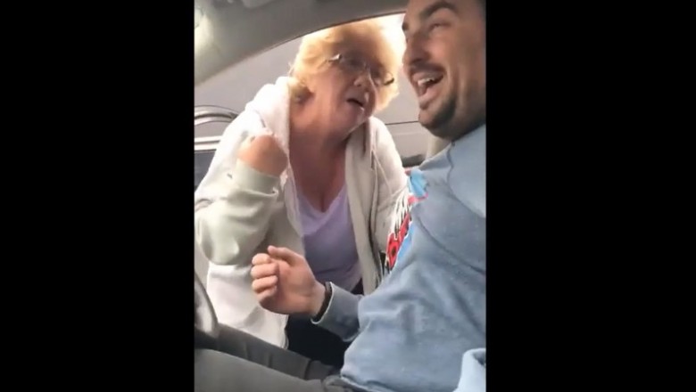 Narwana babcia wystartowała z łapami do kierowcy. Konkretnie się zagotowała