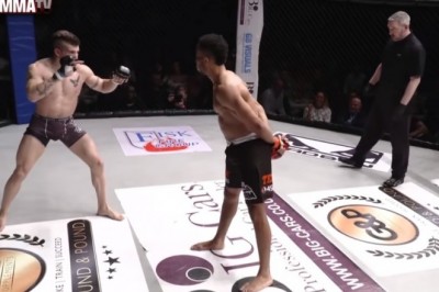 Tak się kończy pajacowanie w ringu podczas MMA. Narobił sobie tylko wstydu