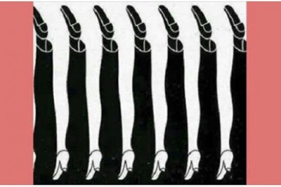 Zagadka dla spostrzegawczych na którą każdy odpowiada inaczej. Ile nóg widzisz na obrazku