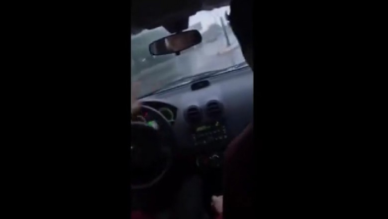 Nagrali swoją lekcję driftu zakończoną dachowaniem. To sobie poszaleli