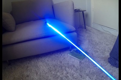 Test lasera 4500mW. Konkretna zabawka dla dużych chłopców