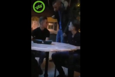 Gimbus miał ubaw z rozrzucania śmieci. Dostał szybką lekcję od przypadkowego gościa