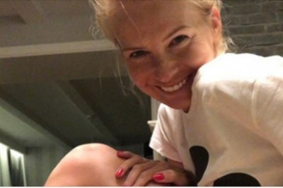 Edyta Pazura postanowiła pochwalić się cellulitem jaki miała po ciąży. Jej zdjęcie skomentowała Anna Lewandowska