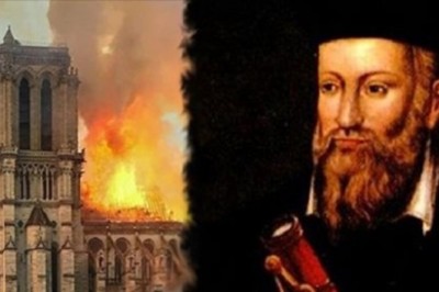 Nostradamus przewidział pożar Notre Dame? Słowa z jego wizji napawają niepokojem