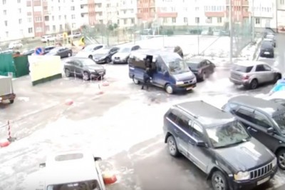 Wyjątkowo spartaczona akcja rosyjskich służb. Nagranie stało się hitem