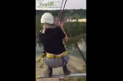 Przeżyła, ale ma złamany kręgosłup. Wypadek podczas zjazdu na tyrolce