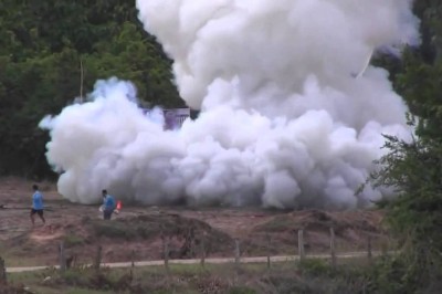 Wiejski program kosmiczny. Chłopaki odpalili konkretną konstrukcję 