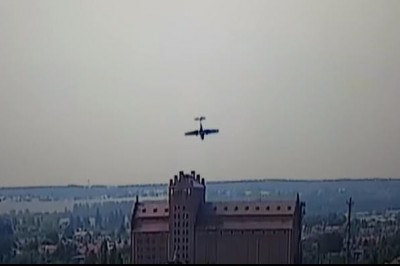 Z ostatniej chwili. Nagranie z wypadku samolotu w czasie pikniku lotniczego w Płocku