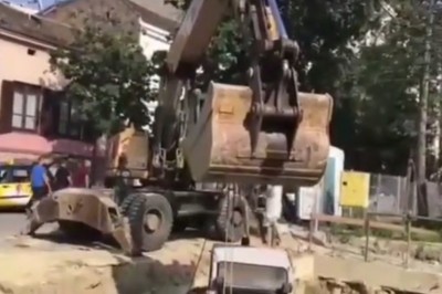 Szef się wkurzy jak zobaczy ten film. Tadek i jego akcja z koparką