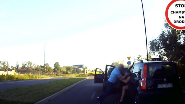 Bójka kierowców na drodze w Rudzie Śląskiej. Gościa z BMW poniosło