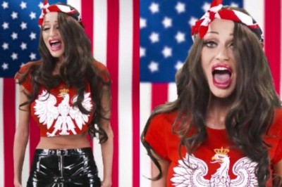 Godlewska i jej wykonanie hymnu USA. Tylko dla odważnych