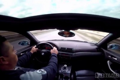 Mistrz kierownicy w BMW. Zamiast popisów nagrał swój wypadek