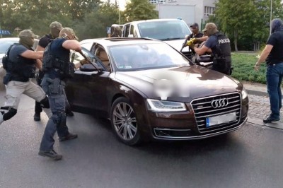 Spektakularne zatrzymanie pięciu mężczyzn w centrum Zielonej Góry