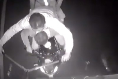 Nieudany włam do ciężarówki podczas jazdy. Kierowca TIRa ich zaskoczył 