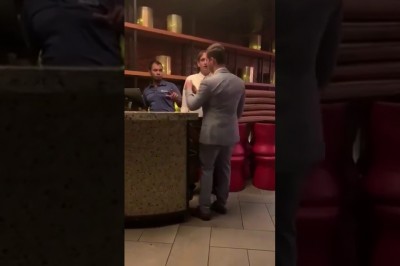 Kozak wystartował do pracownika hotelu. Trafił na mocniejszego od siebie 