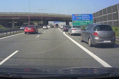 Dzwon na A4. Chciał zjechać na Zakopane, ale srogo się zdziwił 