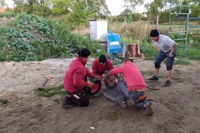 Chłopaki na budowie rozwalili system. Nagranie z treningu mechaników