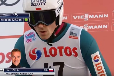 Groźny upadek Piotra Żyły w Wiśle. Miał sporego pecha 