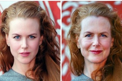 Chirurg plastyczny pokazuje jak wyglądałyby gwiazdy gdyby starzały się tak jak reszta z nas