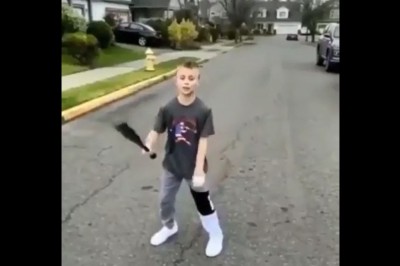 Patrz Mati czego się ostatnio nauczyłem. Młody i jego popis 