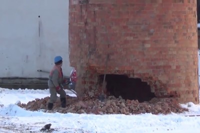 Kiedy jesteś kozakiem i podejmujesz się wyburzenia ogromnego komina