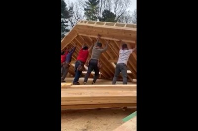 Mietek bierz chłopaków i stawiamy chatę. Czyli BHP na budowie