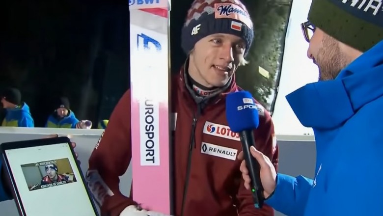 Dawid Kubacki konkretnie zaorał dziennikarza TVP, który pokazywał mu memy