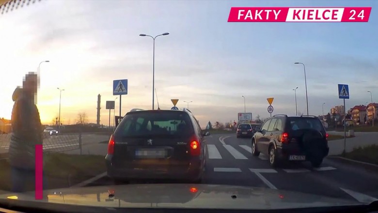 Twierdził, że tak powinna wyglądać jazda na suwak. Nagranie trafiło na policję