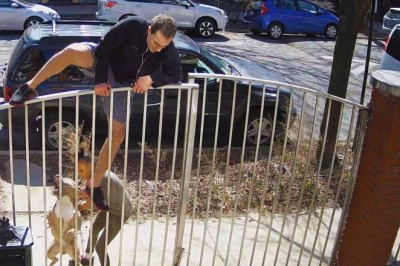 Agresywny pies rzucił się na biegacza. Właścicielka nie mogła sobie poradzić