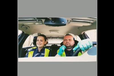 Policjanci z Łowicza i ich przeróbka hitu Zenka Martyniuka 