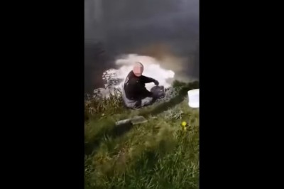 „Ej gościu co Ty tu robisz?” Facet przyłapany na gorącym uczynku