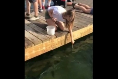 Blondyna kontra wygłodniałe rekiny. Zdjęcia na insta już raczej nie wrzuci